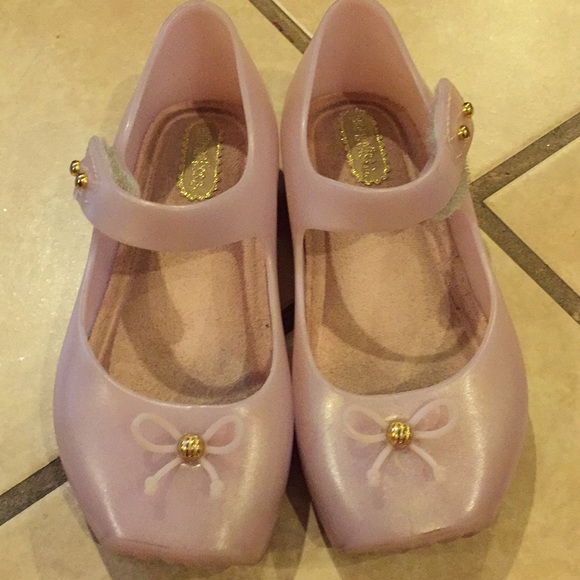 mini melissa ballet flat